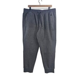 Spyder Active Men's Jogger Pants Charcoal‎ Grey Size X Large Textured Athletic